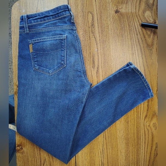 Paige women's Skyline ankle peg jeans, size 30, mid rise, skinny, cotton blend. - Picture 4 of 16